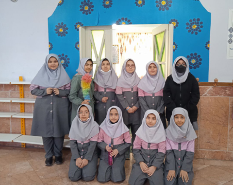 مراسم غبار روبی و عطر افشانی نمازخانه آموزشگاه در آستانه ماه مبارک رمضان